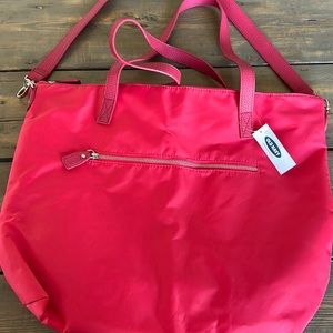 Old Navy Red Tote NWT